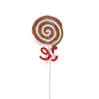 Kerstdecoratie Lolly 42 cm Rood Kunststof
