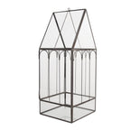 Decoratie KweekKastje 15x15x38 cm transparant metaal