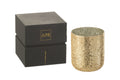 J-Line geurkaars Luxuria - Vanilla Escape - glas - goud - large - 80U