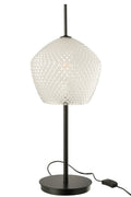 J -Line Lamp - Glas - Wit