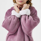 Textino FEM - Hoodie 50x70 cm - Meisjes - Dusky Orchid - Paars
