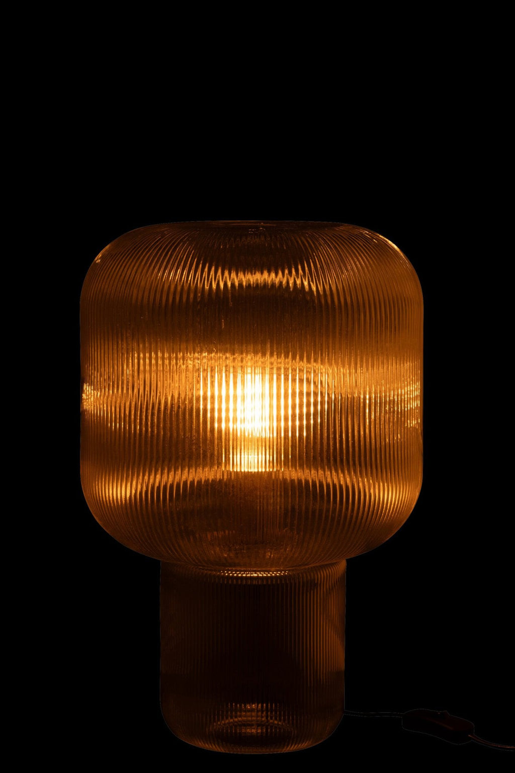 J-Line tafellamp - glas - transparant