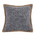 Kussen (gevuld) Hessian - 45X45CM, taupe