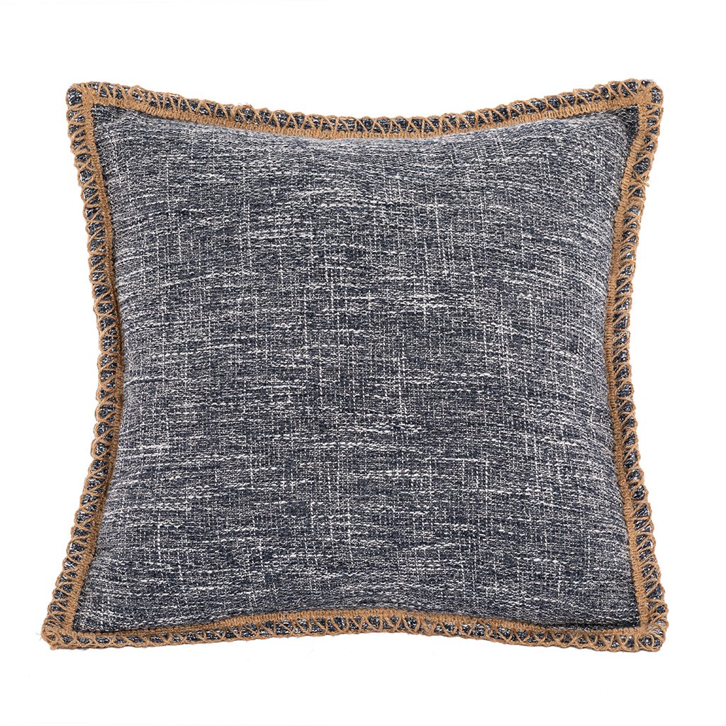 Kussen (gevuld) Hessian - 45X45CM, taupe