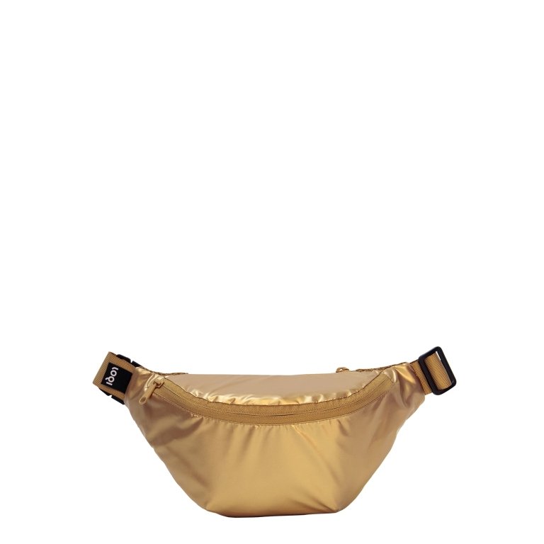 Loqi Bum Bag Large - Gold Metallic
