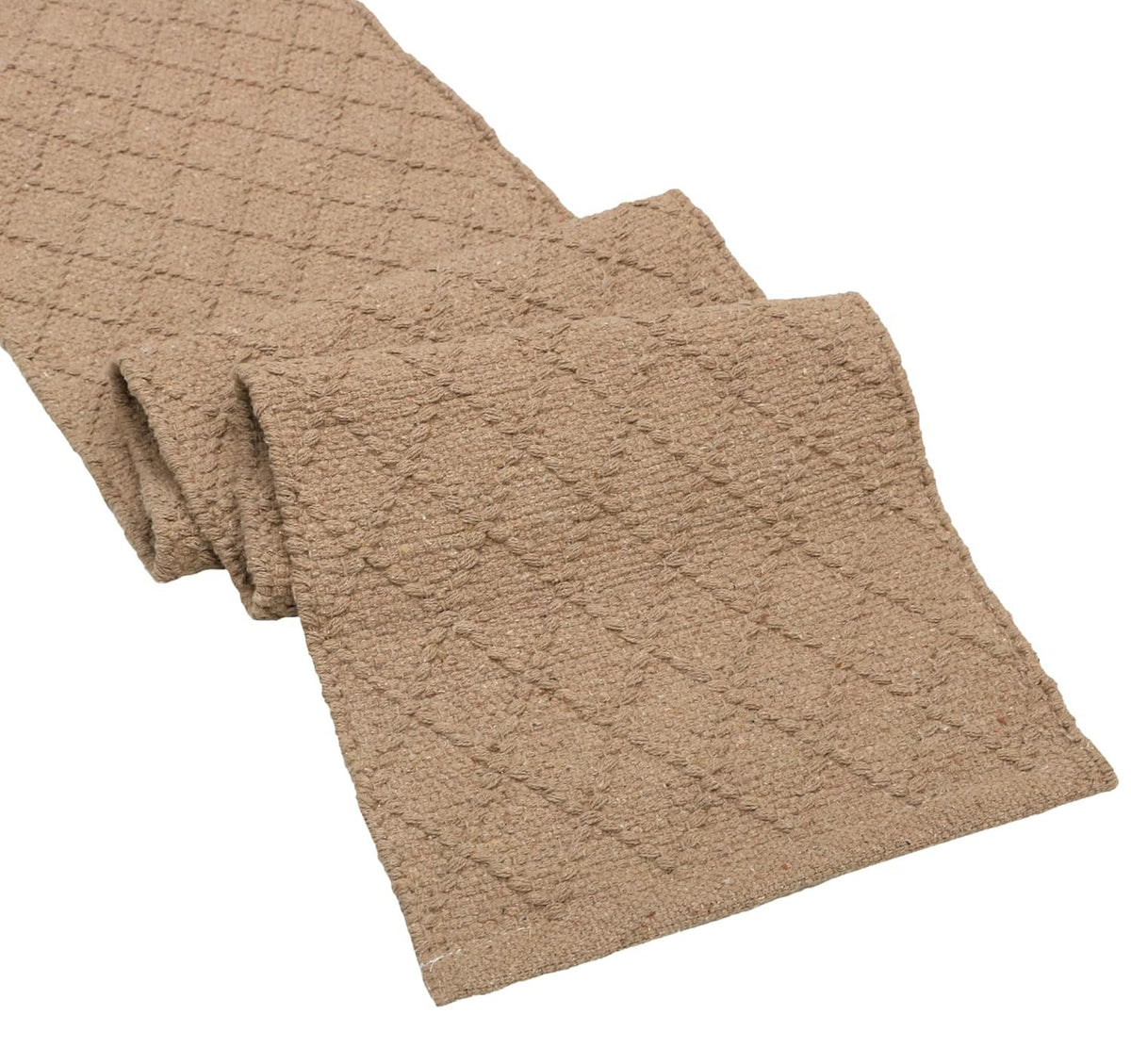 Tafelloper – Eco-vriendelijke natuurlijke vezels – Handgemaakt geweven – 13x72 Inch