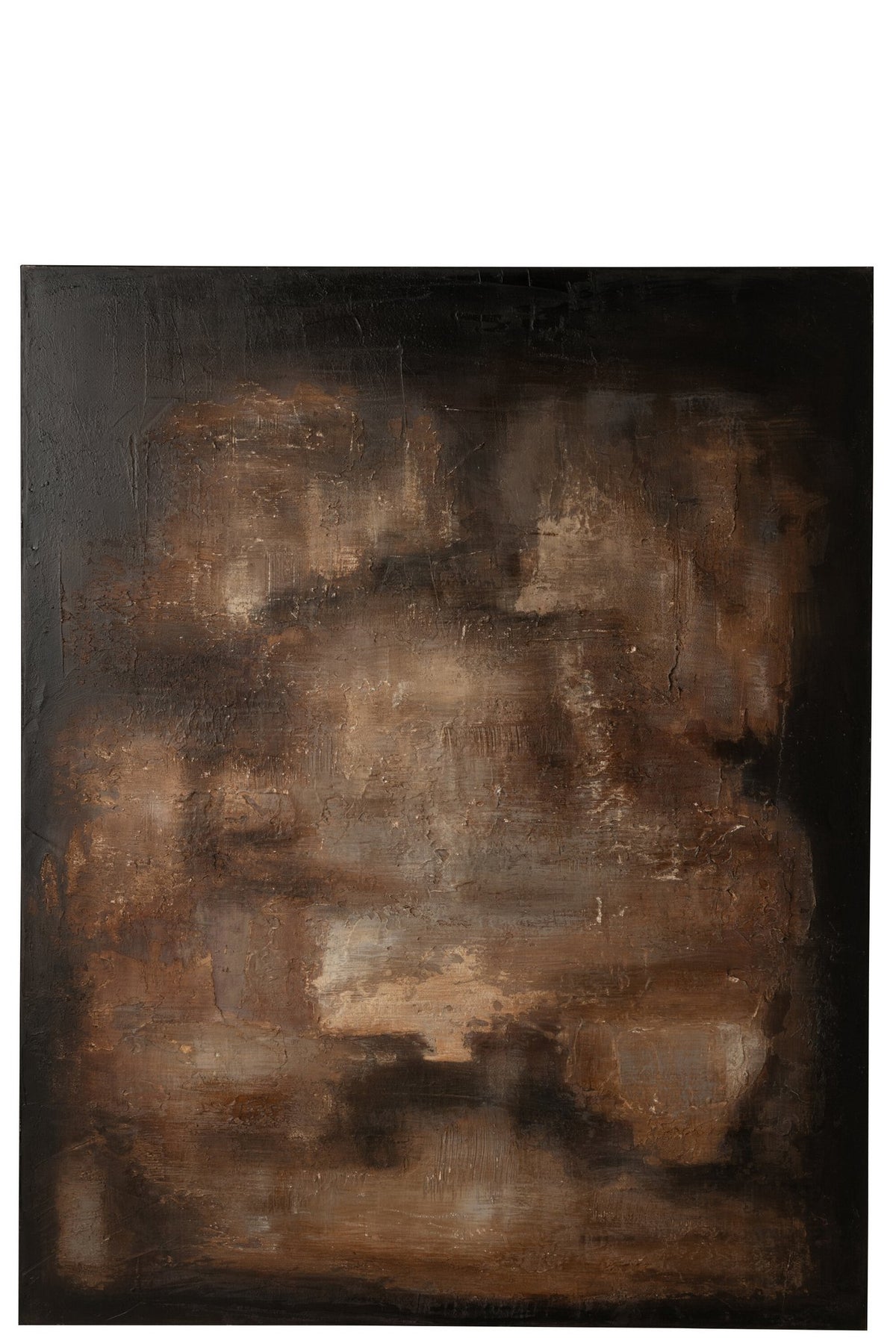 J-Line schilderij Duister - hout - bruin