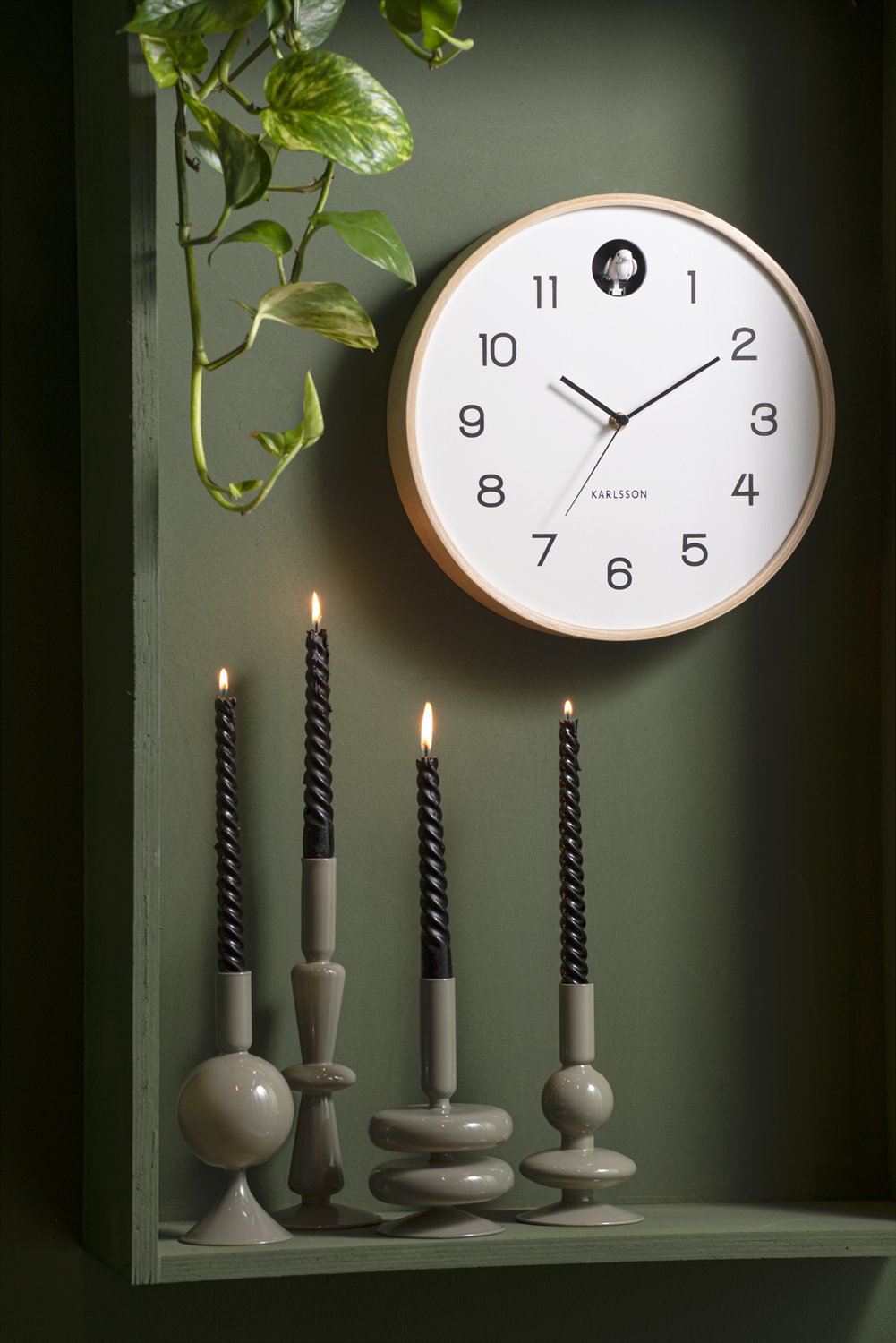 Wandklok Natuurlijke Koekoek