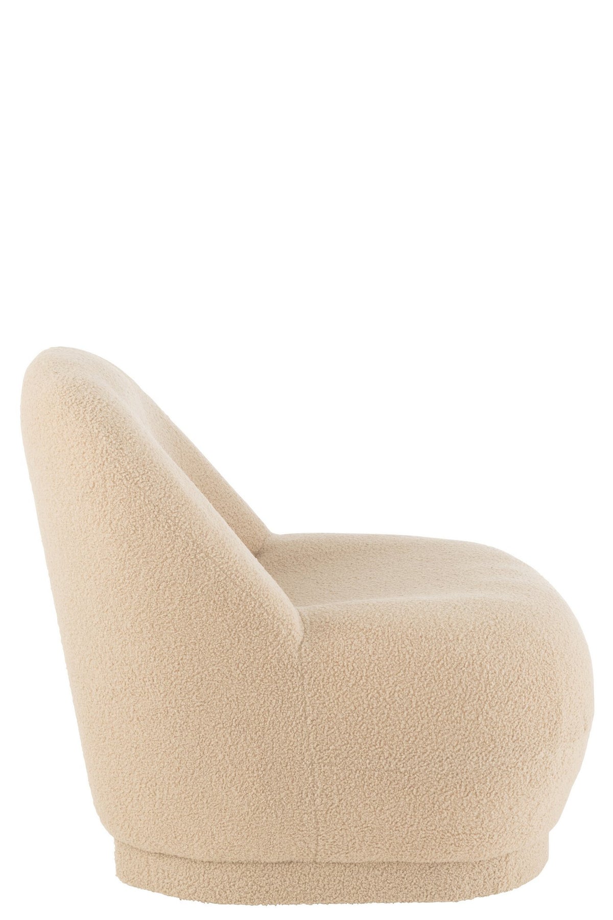 J-Line Zetel Teddy Bouclé Warm Beige