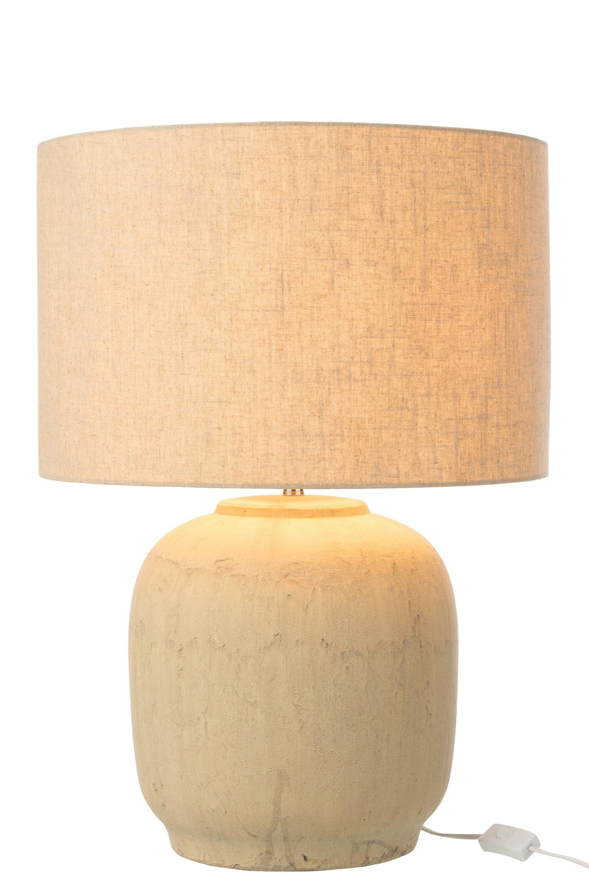 J-line lamp mia terracotta groot
