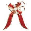 Kerstdecoratie Beeld 30x6x38 cm Rood Metaal