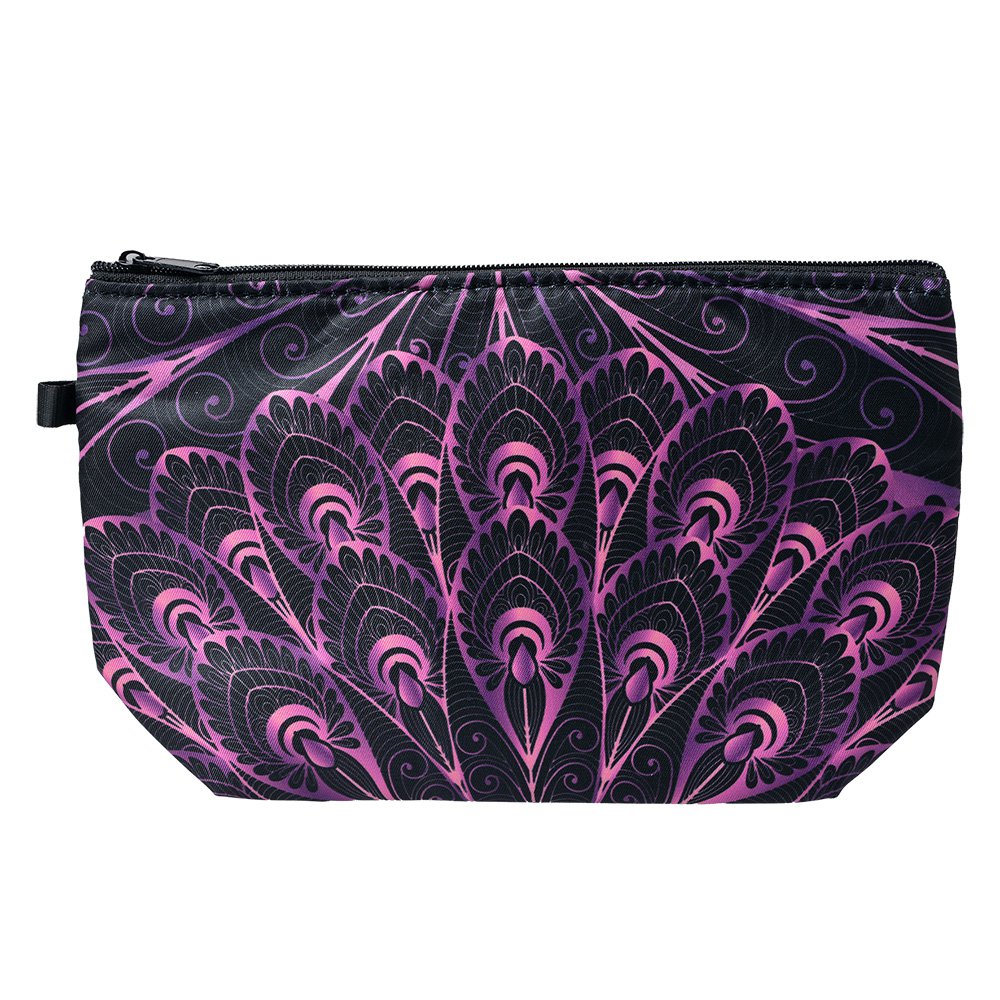 Toilettas Dames 22x13x18 cm Zwart Polyester