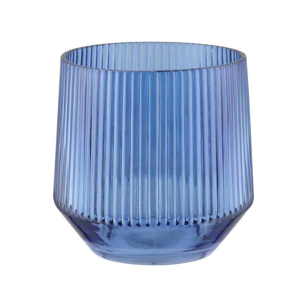 Windlicht Bezamby Blauw 14x14cm