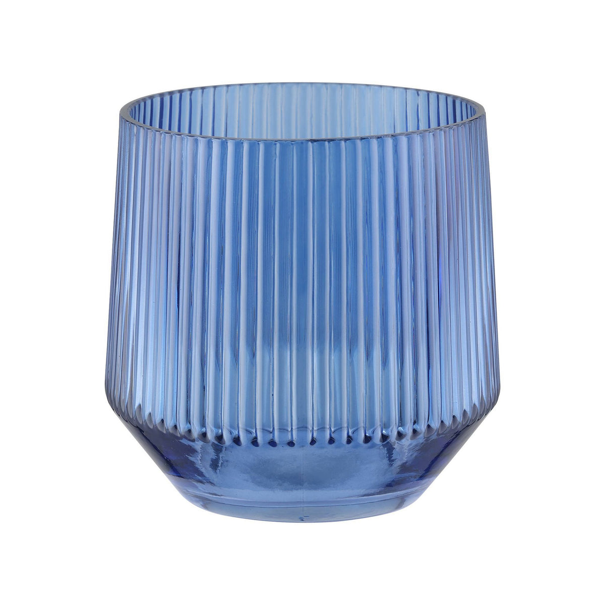 Windlicht Bezamby Blauw 14x14cm