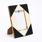 Geometrische harsfotolijst - Modern zwart-wit decor