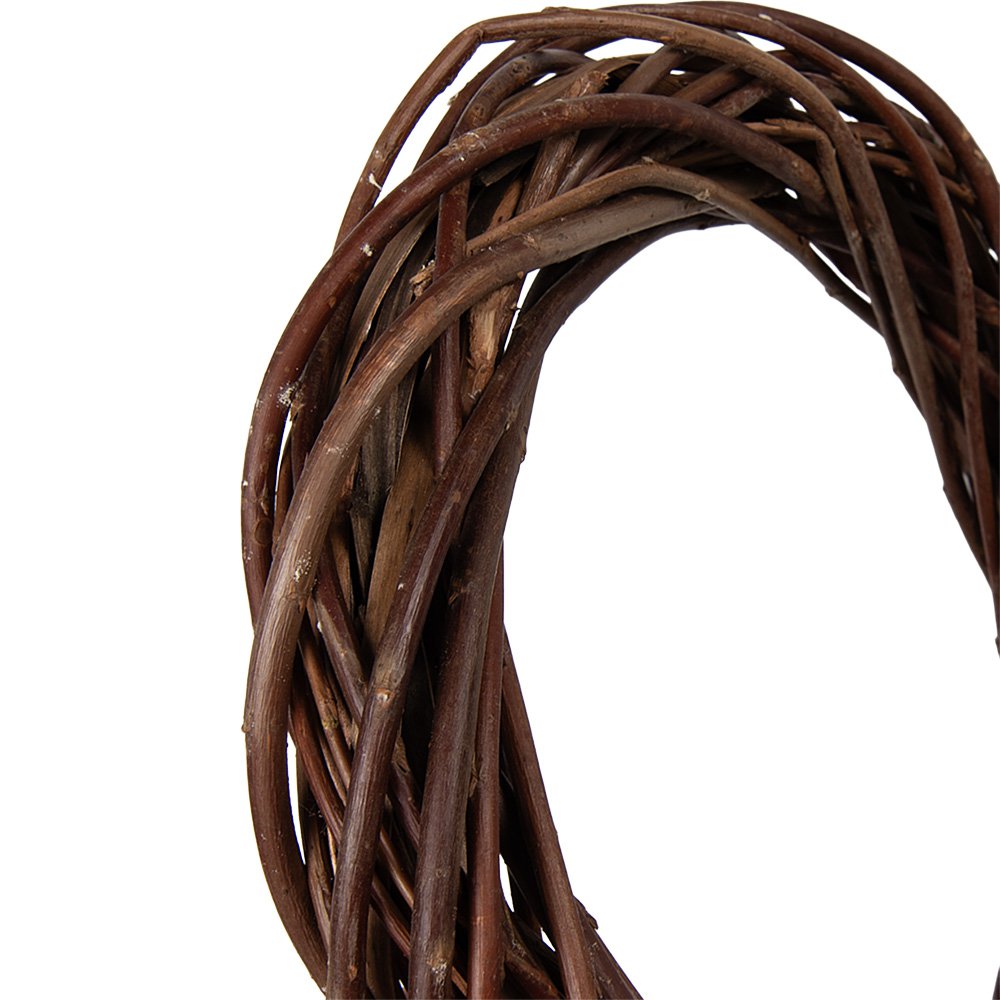 Krans Ø 40x7 cm Bruin Rotan