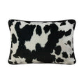 Royal Velvet kussen koe zwart 30x45 cm