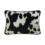 Royal Velvet kussen koe zwart 30x45 cm