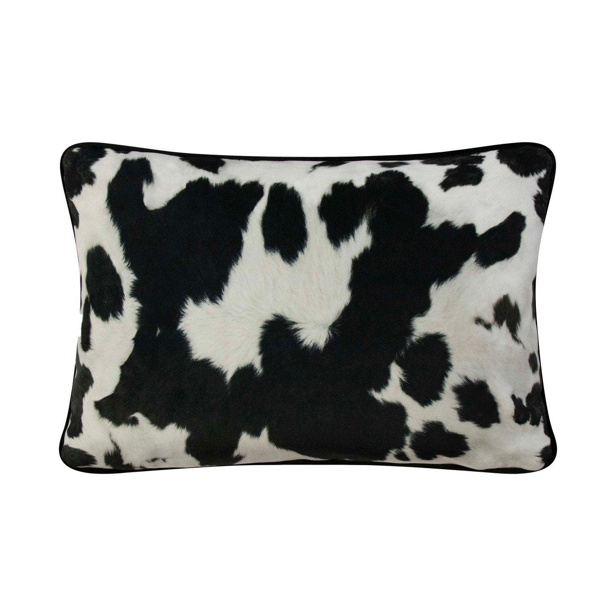 Royal Velvet kussen koe zwart 30x45 cm