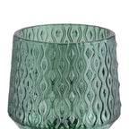 Windlicht Bezamby Groen 14x14cm
