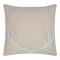 Morris Kussen gewei beige 45x45cm