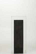 J-Line spiegel - hout - zwart - S