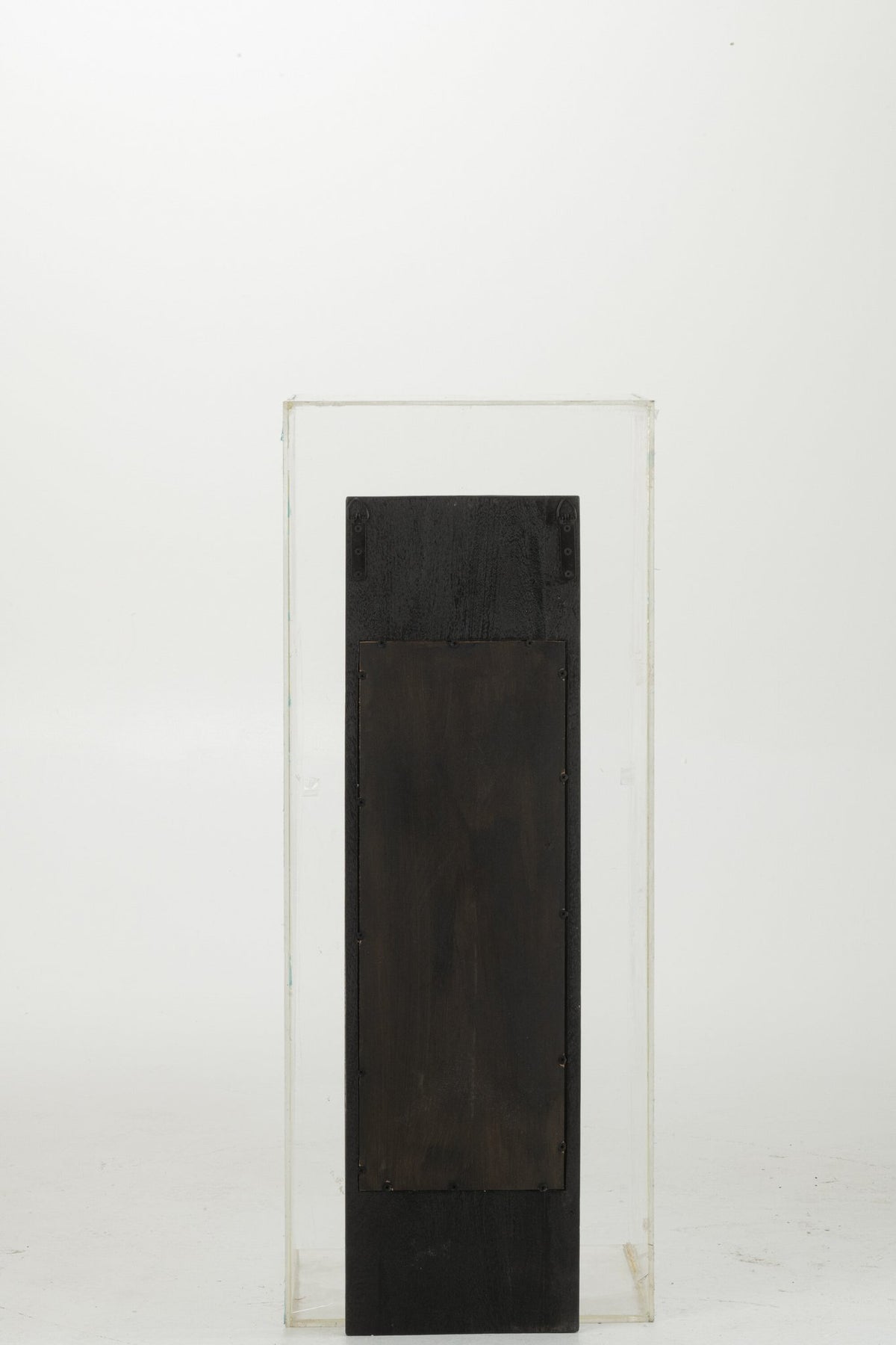 J-Line spiegel - hout - zwart - S
