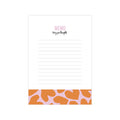 A6 Noteblock Memo XL Solo hearts retro, per 6