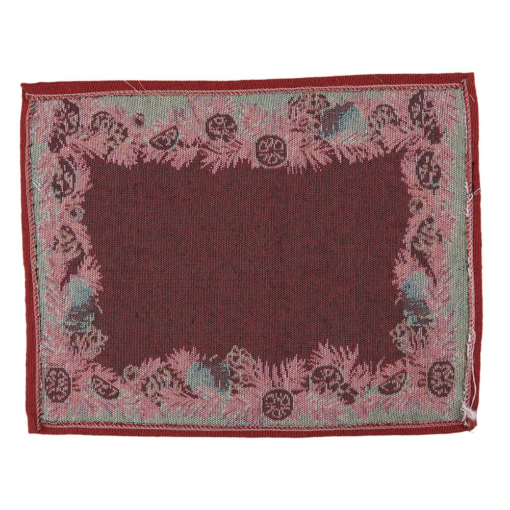 Placemats Set van 6 33x45 cm Beige Polyester