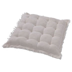 Dutch Decor Burto - Zitkussen 40x40 cm Sneeuwwitje - gebroken wit