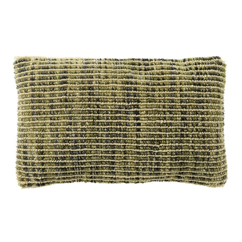 Dutch Decor Dario - Kussen 30x50 cm - Kardemomzaad - Groen