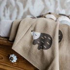 Minideken Egel, Bruin, Kaki