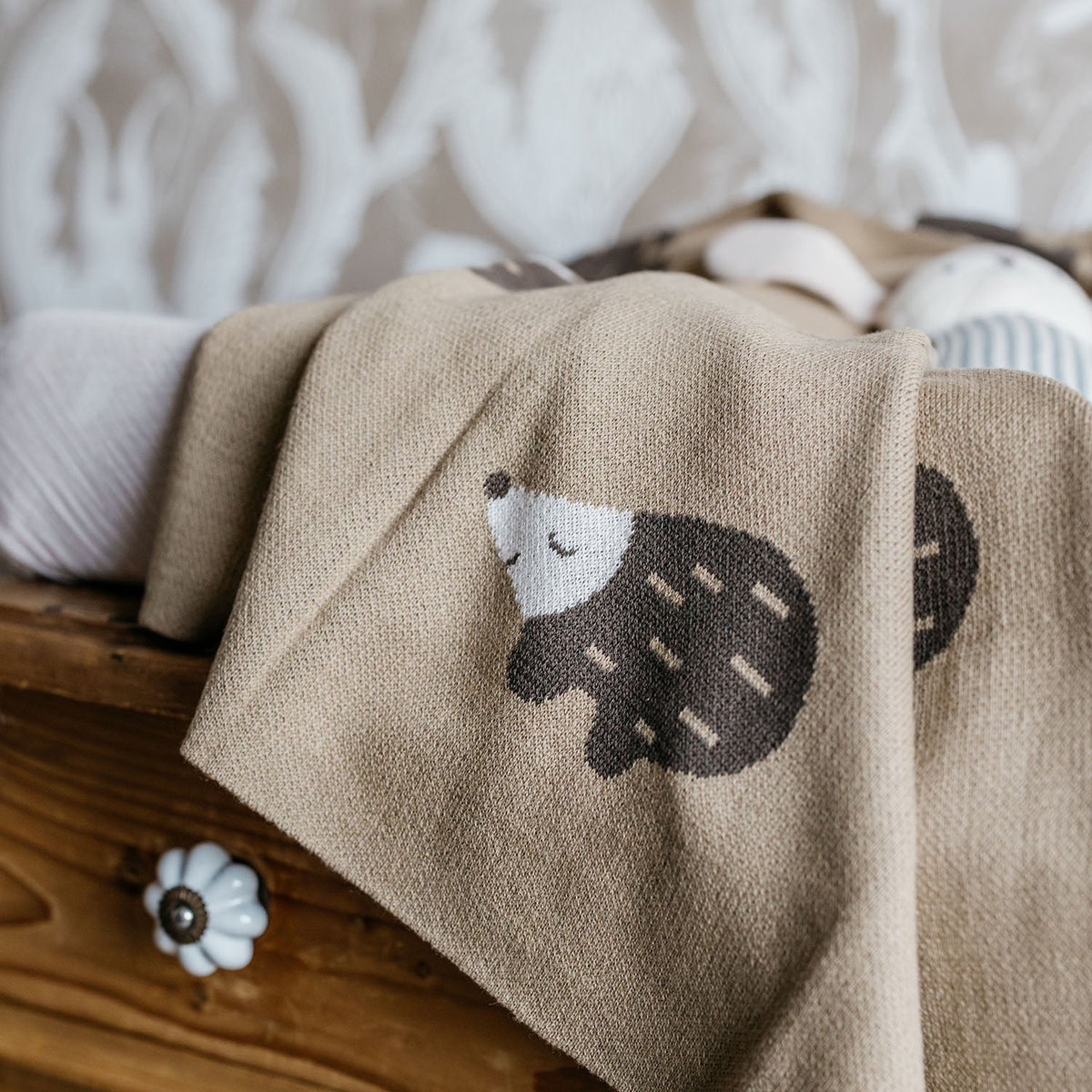 Minideken Egel, Bruin, Kaki