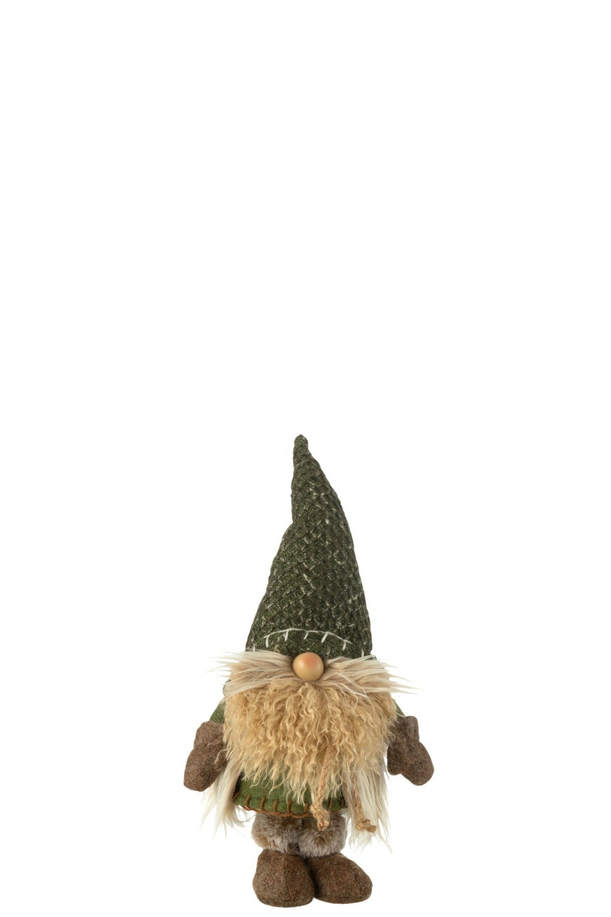 J-Line Kabouter Gebreid Textiel Groen Small