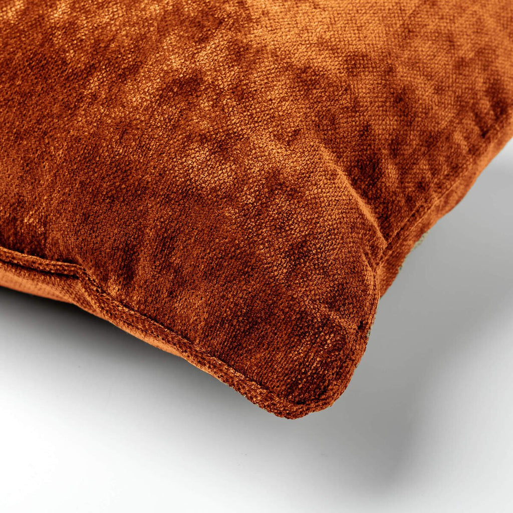 Dutch Decor Lewy - Kussen 45x45 cm - Potters Clay - Oranje