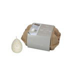 Leeff Egg Candle Elise S white, set of 6 - Have an Egg-citing day!