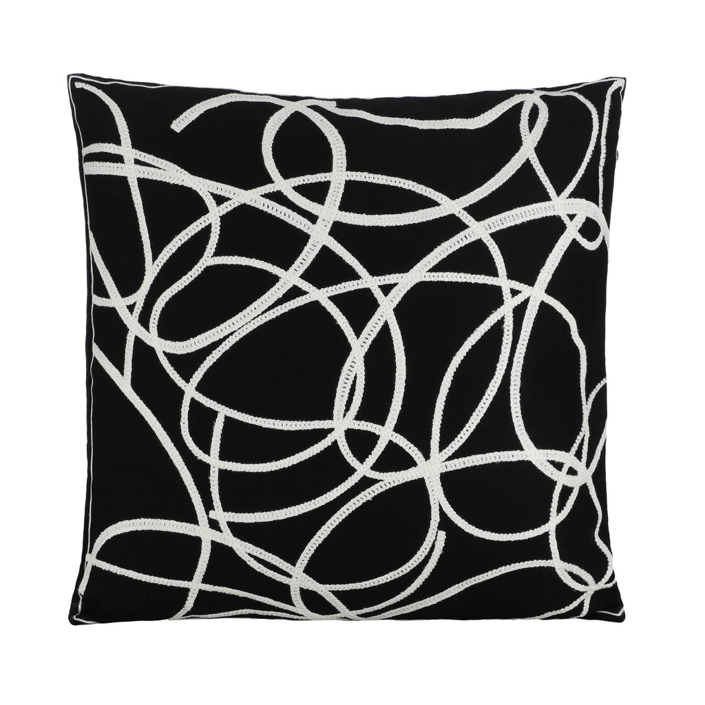 Kussen Chevery Zwart 45x45cm