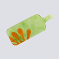Strippy Platter Hand Klein 38x15 Groen en Oranje