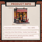 Cutebee, 3D DIY Huisje, Uncle Joe's Pizzeria, CWGC210,15,5x16,x19,5cm