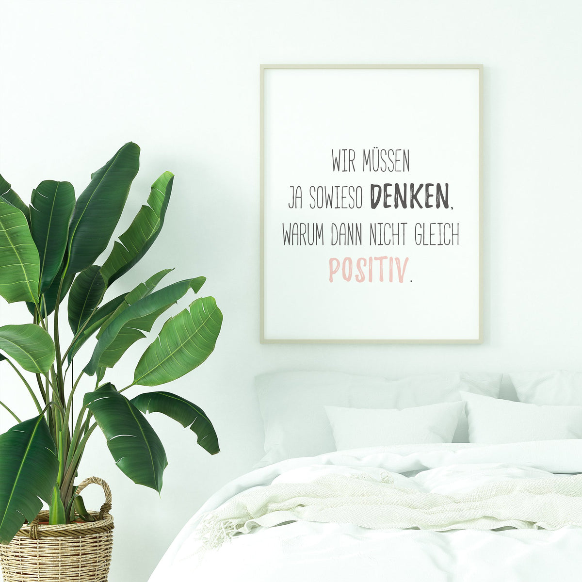 We moeten toch denken, waarom niet meteen positief - poster 5 set