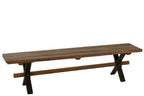 J-Line Verouderd bank - hout - bruin