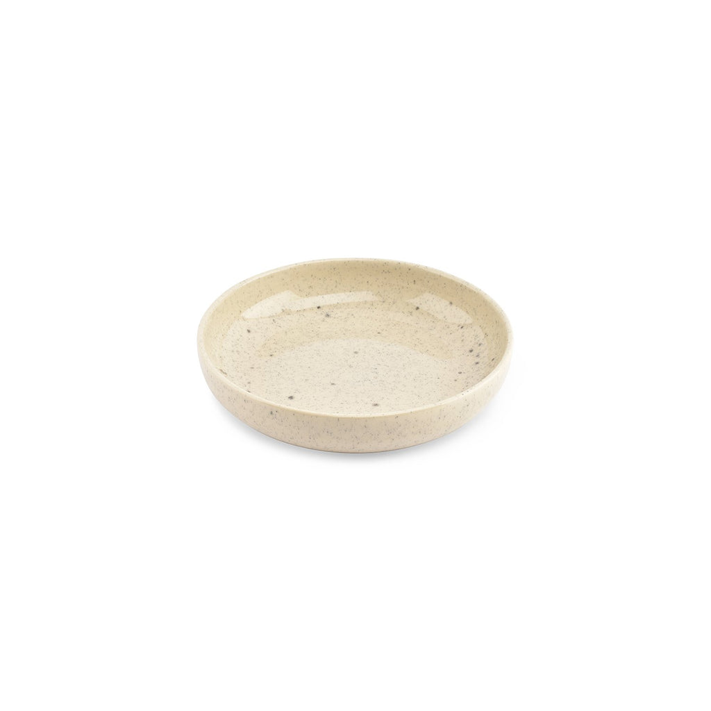 Schaal 22xH5cm vanille Blush