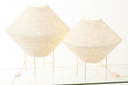 J-Line hanglamp Ufo Raffia - wit - groot