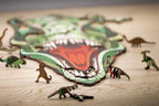 Eco Wood Art (EWA) Houten Legpuzzel T-Rex Size L, 1829, 56,5x34,5x0,5cm