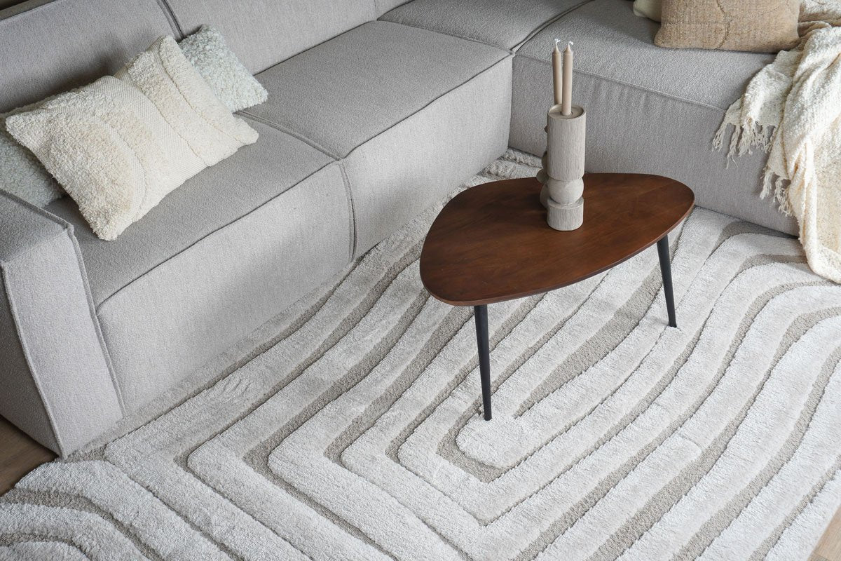 Vloerkleed Lima Beige 160 x 230 cm