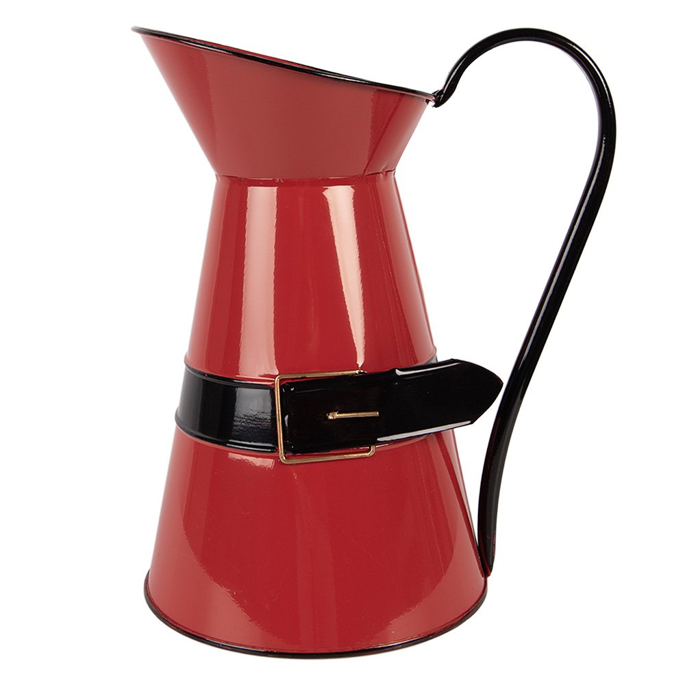 Decoratie Schenkkan 22x17x27 cm Rood Metaal