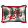 Sierkussen 50x30x4 cm Rood Polyester Kerst