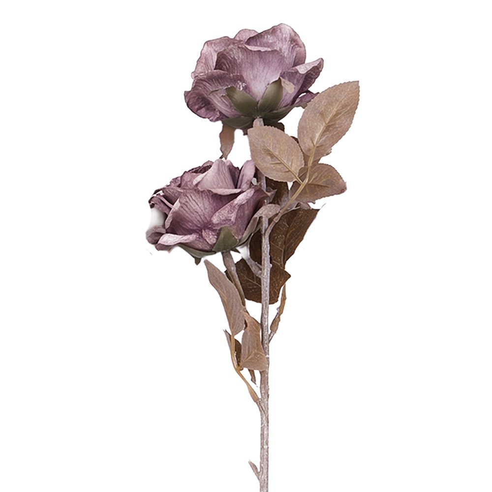 Kunstbloem Paars Kunststof