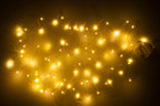 J-Line kerstverlichting Draad 90Led 9M - kunststof - warm wit - LED