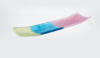 Artisano u vorm lang 42x11 blauw, groen en roze